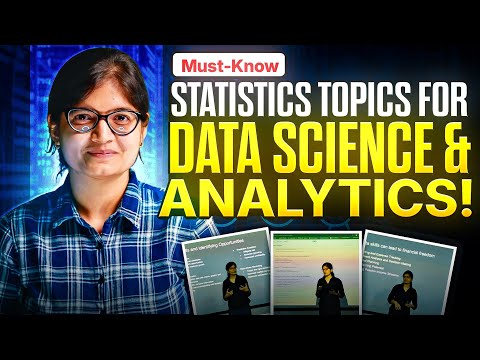 Must-Know Statistics Topics for Data Science & Analytics!