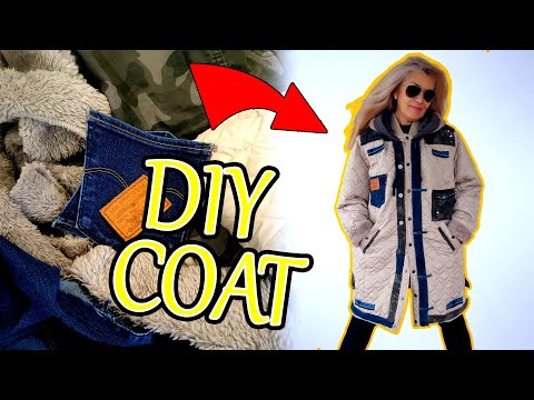 How To Embellish a Jacket/DIY Patchwork Denim Jacket #plussizefashion #tutorials #sewingtutorial