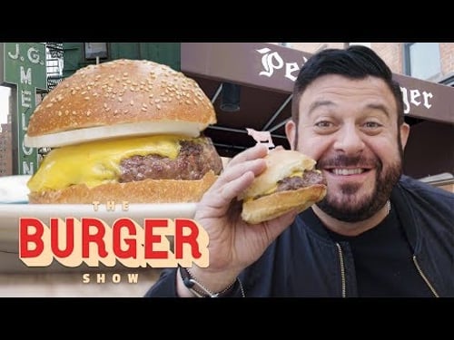 Adam Richman Eats the Two Most Iconic Burgers in NYC | The Burger Show