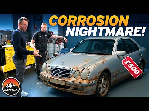 IS MY CHEAP £500 E-CLASS ROTTEN TO THE CORE?