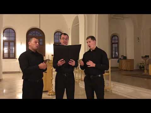 Вокальное трио СПАС - Хвалите Имя Господне (изложение архим. Матфея Мормыля), рук. М. Литвиненко
