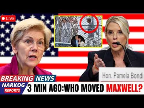Deborah Ross Exposes Maxwell’s “Club Fed” Move —Pam bondi Refuses To Name Who Approved It!