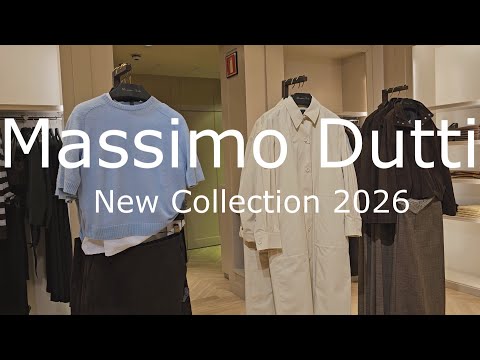 Massimo Dutti New Women Collection 2026. Massimo Dutti Spain New Collection.
