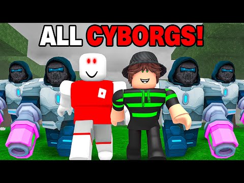 SPEEDRUNNING With CYBORGS In 99 Nights In The Forest!