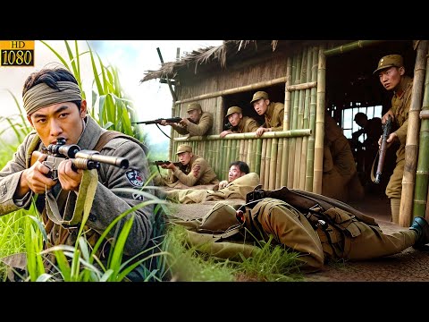 Lone Hero! Chinese Gun God single-handedly annihilated the entire Japanese army!