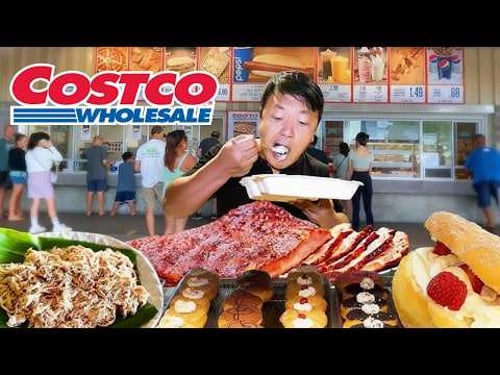 Trying Costco Foods I’ve NEVER Seen Before – ONLY in Hawaii!