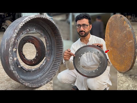 From Rust and Ruin to Perfect Precision: The Incredible Restoration of This Gear Ring!