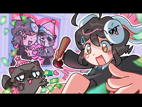 Getting Rich With My Drawings on Roblox