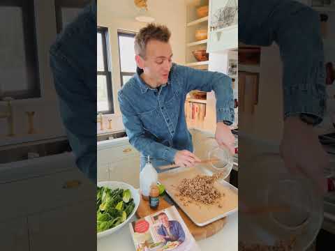 The crispy quinoa makes this the best taco salad!