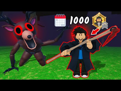 I Survived 1,000 Days SOLO As a VAMPIRE in 99 Nights in The Forest!