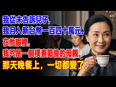 【真實故事】我假扮窮人去見親家,想看他們會如何對待一位貧窮的婆婆。但當我踏進那家高級餐廳時…🍽️| 父母子女冲突 | 真實故事 | 故事分享 | 情感故事 | 晚年哲理 | 說故事