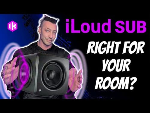 BEST SUBWOOFER FOR HOME STUDIOS? IK Multimedia iLoud SUB with Auto Calibration!