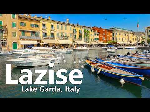 Lazise, Lake Garda - Italy's First and Oldest Commune (4K 60fps)
