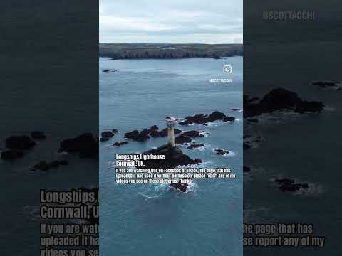 Longships Lighthouse, where will be for 12 days in January.