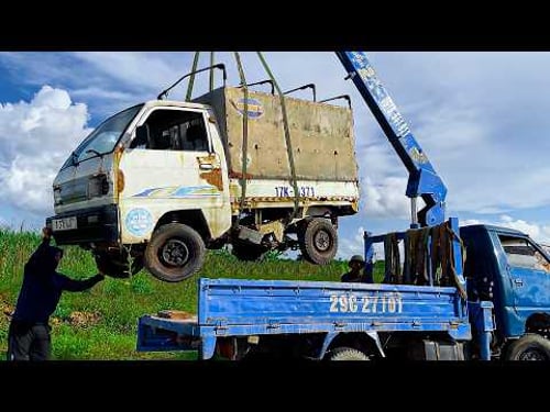 Project To Restore Abandoned Old SUZUKI Trucks//Full Restoration Of SUZUKI Engines and Transmissions