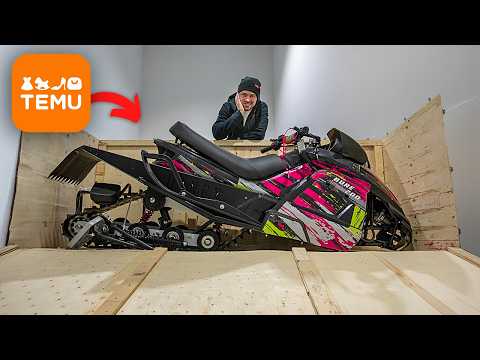 I bought the World's Cheapest Snowmobile