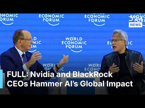 FULL DISCUSSION: Nvidia CEO Huang on Future of AI & Global Economy With BlackRock’s Fink | AC1G