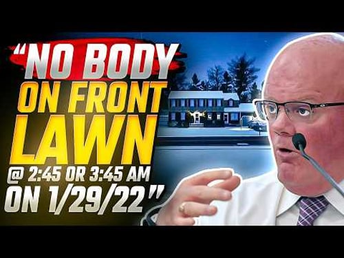 John O' Keefe Was NOT on FRONT LAWN! Karen Read Trial