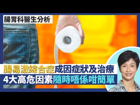 IBS腸易激綜合症關腦部神經事?肚瀉便秘都可以係腸敏感 成因症狀及治療分析!4大高危因素要小心隨時唔係腸易激綜合症咁簡單!|王建芳醫生 腸胃肝臟科醫生蔡偉樂醫生|人類健康研究所
