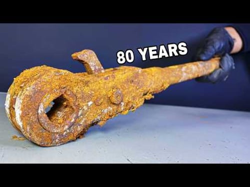 Rusty Antique Reversible Hex Ratchet Restoration | 80 Years Old