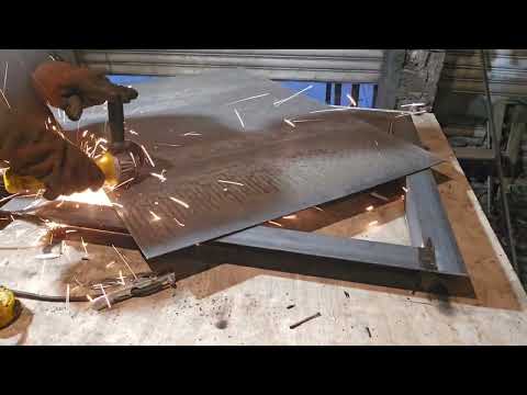 Basement door fabrication