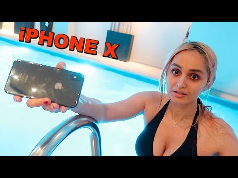 IPHONE X WATERPROOF TEST (UNDERWATER) !!!