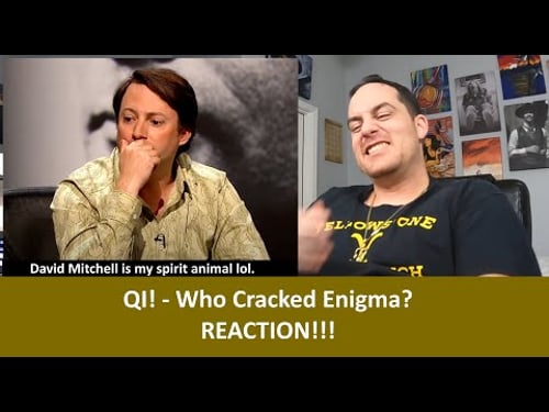 American Reacts QI | Who Cracked Enigma? REACTION