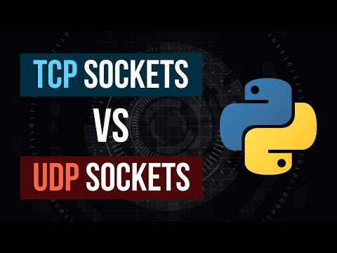 TCP vs UDP Sockets in Python