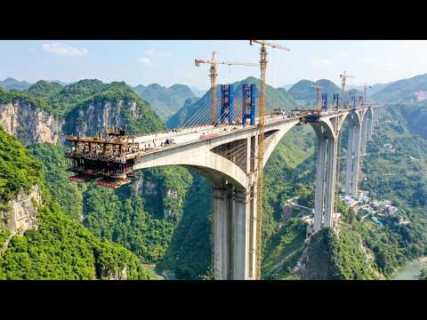 How China Built the $300M Bridge Over a Massive Canyon (Full Process)