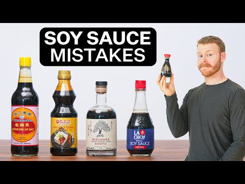 3 Mistakes Most People make when using Soy Sauce.