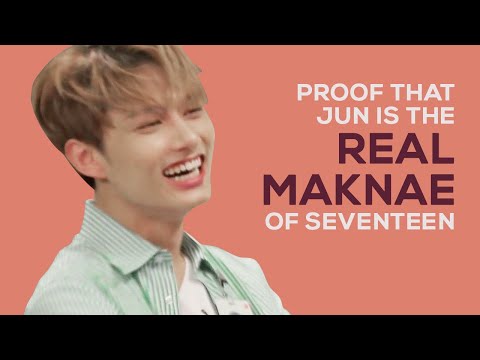 proof that jun is the real maknae of seventeen