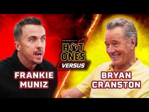 Frankie Muniz vs. Bryan Cranston | Hot Ones Versus