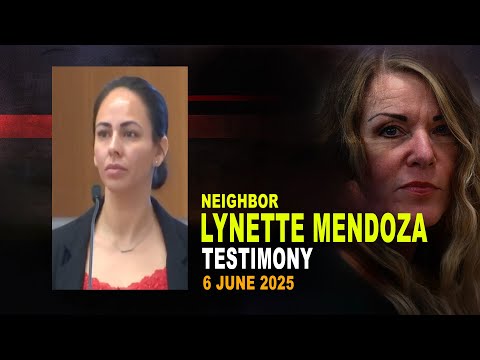FULL TESTIMONY: Lynette Mendoza testifies in Lori Daybell's Arizona trial, doorbell video shown