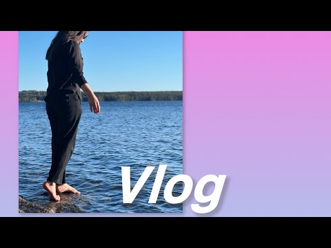 Silent vlog/daily vlog/ barbecue in nature/ Springmeet in Östersund.