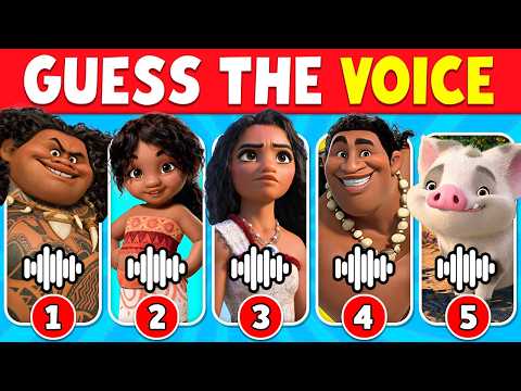 π Guess the Moana 2 Characters by Their Voice πΊβ
| Moana 2 Quiz Challenge