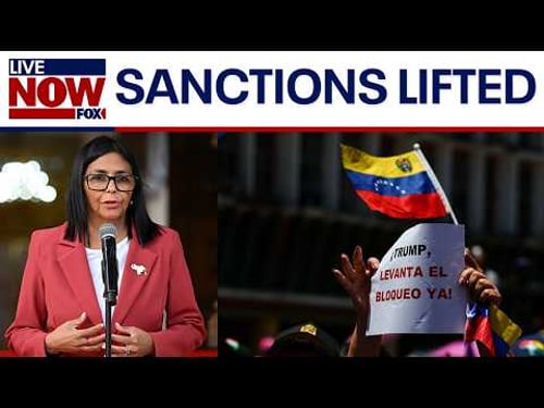 U.S. lifts sanctions on Venezuela's Delcy Rodriguez
