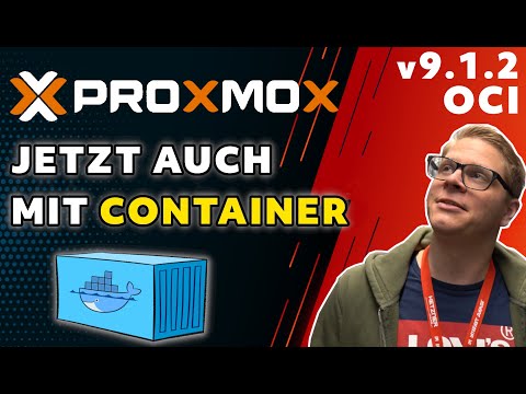Proxmox kann jetzt auch Container. Aber auch Docker Container? Alle Infos hier!
