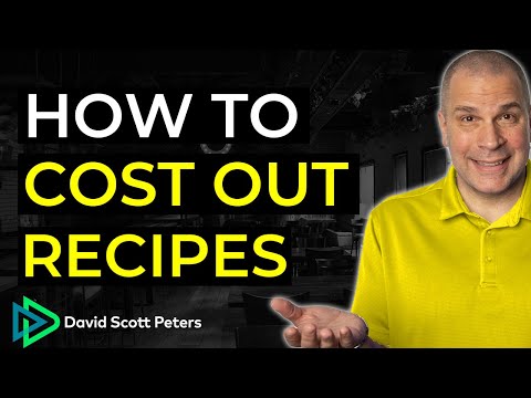 Steps to Follow for Ingredient Costing and Recipe Costing