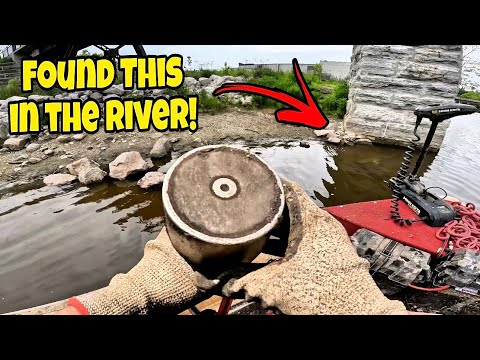 Something Pulled Back… Then I Found THIS! (Magnet Fishing)