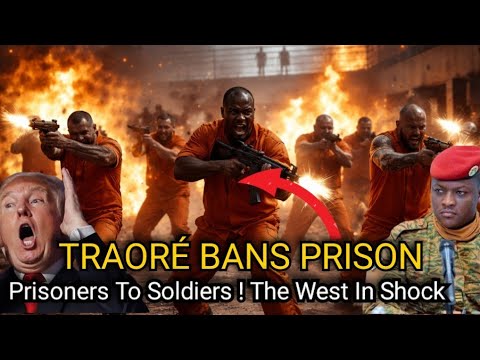 BREAKING: Ibrahim Traoré FREES 14,800 Prisoners to DEFEND Burkina Faso – The West Is Silent