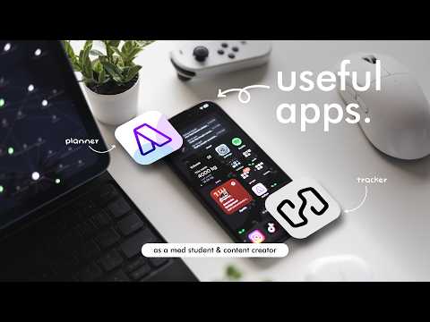 apps i ACTUALLY use to be productive as med student & content creator 2024