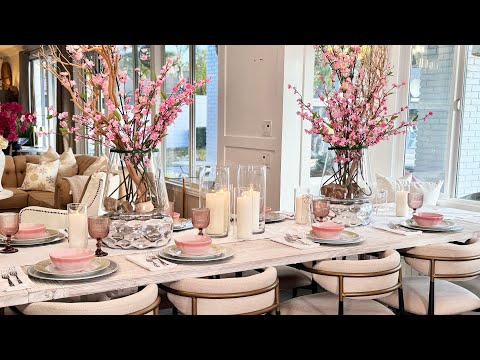 *NEW* SPRING DECOR ~ HOW TO STYLE YOUR HOME FOR SPRING ~ DECORATE WITH ME ~