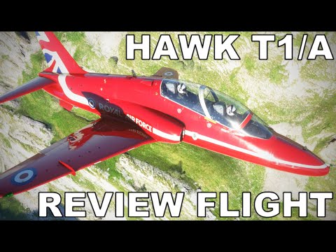 Just Flight Hawk T1 | Low-Level in the Alps | Full Flight Review | Microsoft Flight Simulator