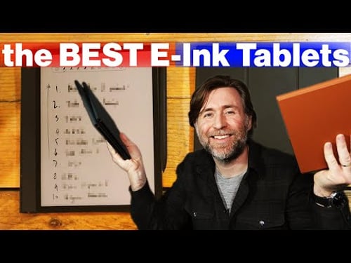 The TEN BEST E Ink Tablets You Can Buy Right Now!