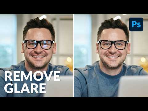 How to Fix Glare on Eyeglasses in Photoshop