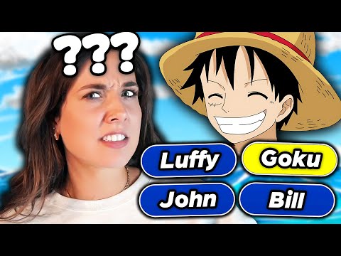I Gave My Sister a One Piece Quiz (She's Never Seen It)