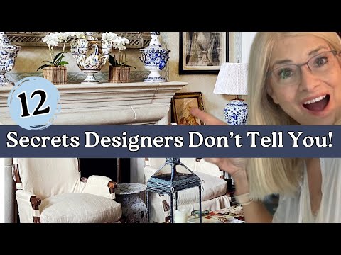 Transform Your Home: 12 Top Interior Designers’ Secrets Revealed
