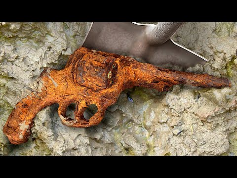 Наган 1898 | Реставрация старого револьвера