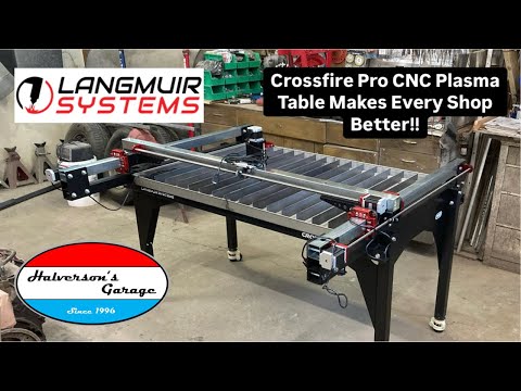 Langmuir Systems Crossfire PRO CNC Plasma Table Build: Part 1
