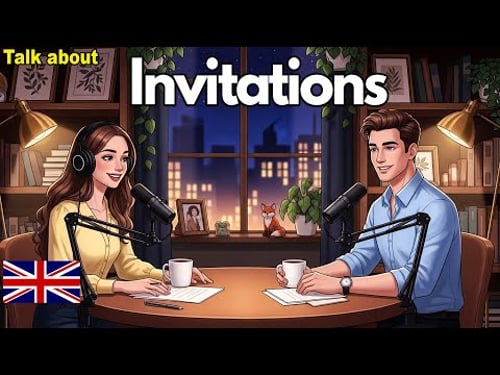 Making Invitations in English | Let’s Meet on Saturday | Slow English Podcast (A2–B1)